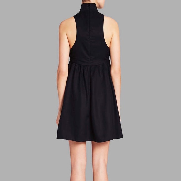 Mara Hoffman Embroidered Mini Dress Multicolor Racerback Fit Flare S